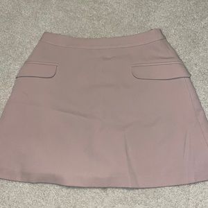 Alice + Olivia Dusty Pink Mini Skirt